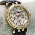 Murex - Swiss Diamond Watch - MUL530-GL-D-7 - Black strap -, Handtassen en Accessoires, Nieuw