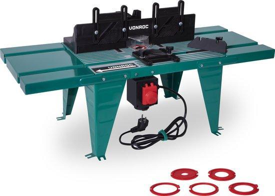 2dekans | VONROC Freestafel – Universeel – Voor bovenfrezen, Doe-het-zelf en Bouw, Gereedschap | Overige machines, Ophalen of Verzenden