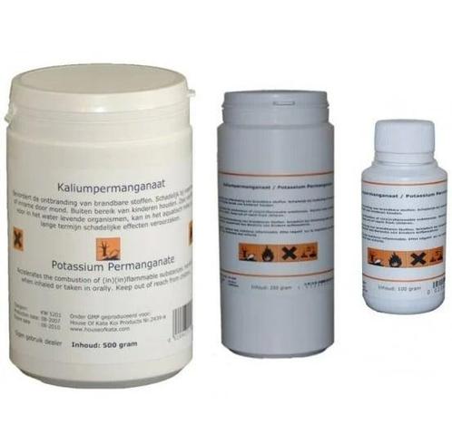 Kaliumpermanganaat 250gram (Visziekten medicijn), Tuin en Terras, Vijvers, Nieuw, Ophalen of Verzenden