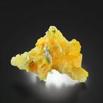 Verbazingwekkende gele WULFENITE Onderra-mijn, Namibië