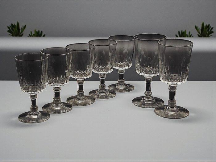 Cristallerie francesi - Drinkset (7) - Richelieu Campigny -, Antiek en Kunst, Antiek | Meubels | Tafels