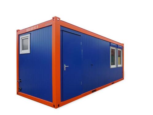 20ft Cabin met Keuken & Toilet - New | Goedkoop |, Articles professionnels, Machines & Construction | Abris de chantier & Conteneurs