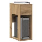 vidaXL Computertorenstandaard met lade 30x44x74 cm, Huis en Inrichting, Verzenden, Nieuw