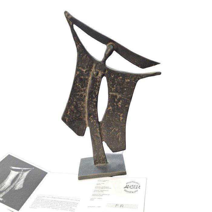 Ugo Carà - sculptuur, Figura - 30 cm - Brons - 1980, Antiek en Kunst, Antiek | Overige Antiek