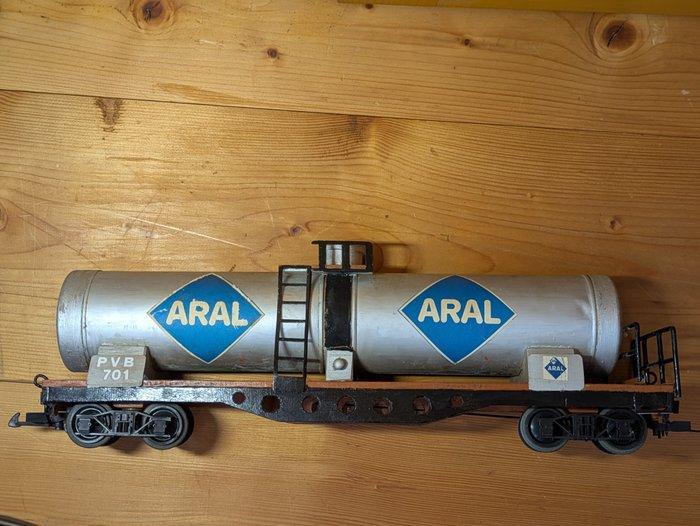 Handmade H0 - Modeltrein goederenwagon (1) - Tankwagen, Hobby en Vrije tijd, Modeltreinen | Overige schalen