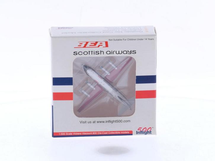 Schaal 1:500 Inflight 500 IF5801006 BEA Scottish Airways..., Hobby en Vrije tijd, Modelbouw | Vliegtuigen en Helikopters, Zo goed als nieuw
