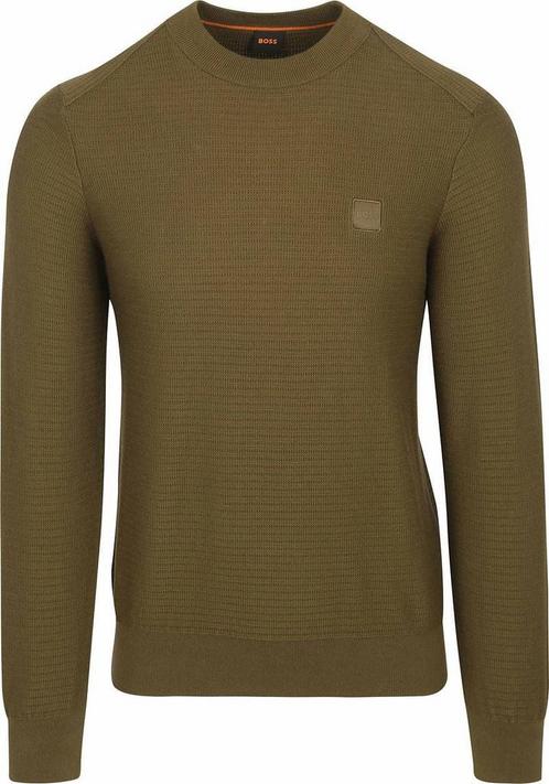 BOSS Trui Anion Groen maat Maat 52/54 (L) Heren, Kleding | Heren, Truien en Vesten, Groen, Nieuw, Maat 52/54 (L), Verzenden