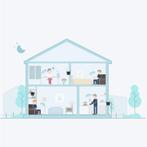Mijia WiFi Versterker 300Mb/s - EU Stekker Stopcontact -, Computers en Software, Verzenden, Nieuw