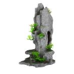 Begroeide steile rots met doorkijk en plateau / Aquariumdeco, Verzenden, Nieuw