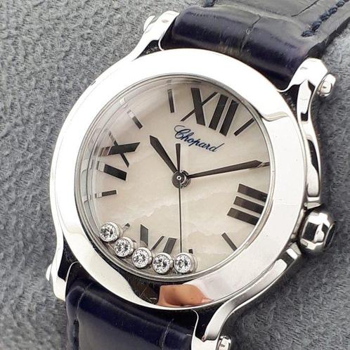 Chopard - Happy Sport Mother of Pearl Dial with Floating, Handtassen en Accessoires, Horloges | Heren