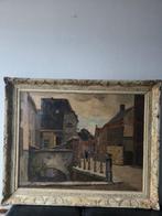 Herman Bogman jr (1861-1921) - Dorp bij s Hertogenbosch, Antiek en Kunst, Kunst | Schilderijen | Klassiek