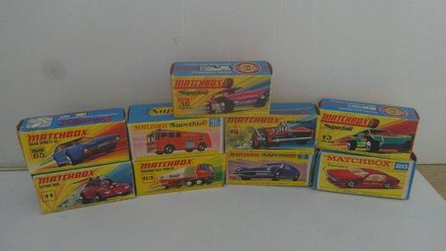 Matchbox - Modelauto (9) - mooi lotje van 9 miniatuur, Hobby en Vrije tijd, Modelauto's | 1:5 tot 1:12