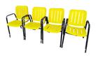 Metamobil - Chaise (4) - BAR - Fer, Plastique - Ensemble de, Antiek en Kunst