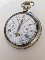 Zwitsers Goliath Zakhorloge - Triple Kalender & Maanfase -