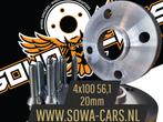 Spacers 20mm 4x100 56,1 mini cooper one coupe Spoorverbreder, Ophalen of Verzenden
