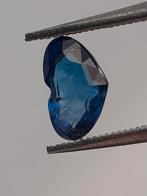 Natural blue sapphire - 0.69 ct - Heart - heated - Ceylon -, Nieuw, Verzenden