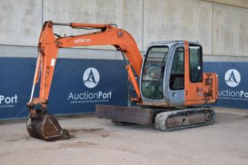 Veiling: Rupsgraafmachine Hitachi ZX60 Diesel, Ophalen