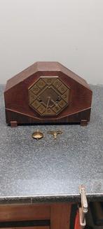 Horloge de l’école d’Amsterdam - Bois, Laiton - 1930-1940, Antiek en Kunst