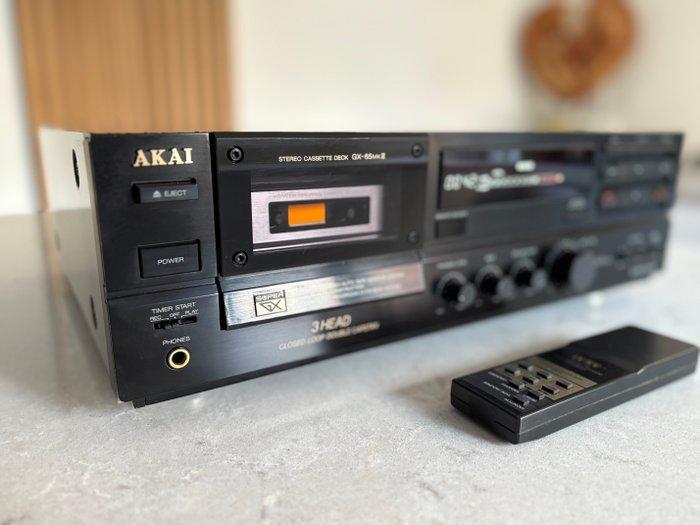 Akai - GX 65 MK II - 3 head Audiocassette deck, Audio, Tv en Foto, Radio's