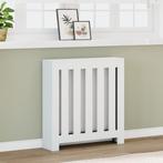 vidaXL Radiatorombouw 78x20x82 cm bewerkt hout wit, Verzenden, Nieuw