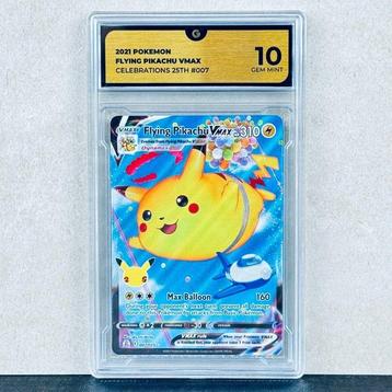 Pokémon Graded card - Flying Pikachu #007 Celebrations - beschikbaar voor biedingen