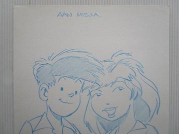 Jimmy van Doren - opdrachttekening Desorgher op los blad - 1 beschikbaar voor biedingen