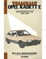 1984 - 1988 OPEL KADETT E BENZINE VRAAGBAAK NEDERLANDS, Auto diversen, Handleidingen en Instructieboekjes