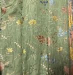 kostbaar zijden stof San Leucio pastelgroen verrijkt met, Antiek en Kunst