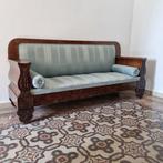 Sofa - Louis Philippe - Textiel, Walnoot - 19e eeuw