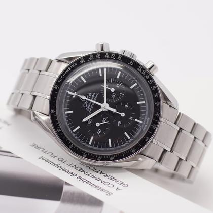 Omega Speedmaster Moonwatch 3570.50.00 uit 2005, Handtassen en Accessoires, Horloges | Heren, Verzenden