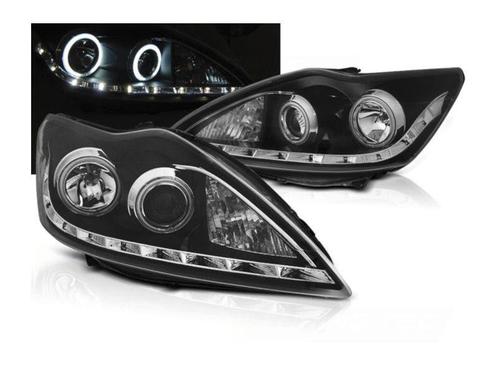 CCFL Angel Eyes koplampen Black geschikt voor Ford Focus 2, Autos : Pièces & Accessoires, Éclairage, Envoi