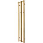 Designradiator PLUS 3 Geborsteld Goud 140 x 26.5 cm, Ophalen of Verzenden, Nieuw, Overige typen