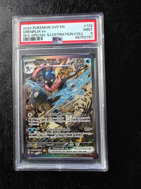 Pokémon - 1 Graded card - PSA 9 MINT - new Greninja EX promo, Hobby en Vrije tijd, Verzamelkaartspellen | Pokémon