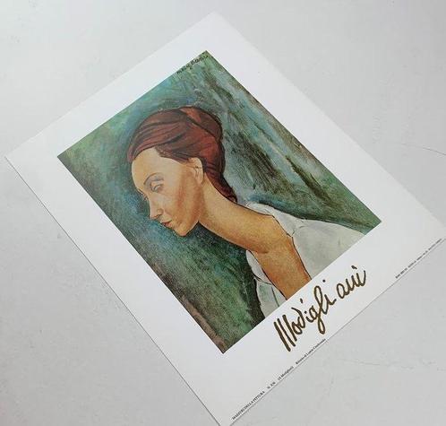 Amedeo Modigliani - Portrait Lumia Czechowska - Artprint -, Antiquités & Art, Art | Dessins & Photographie