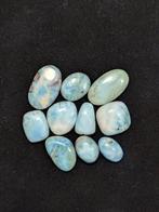 125 ct - Set van 10 natuurlijke larimar cabochons