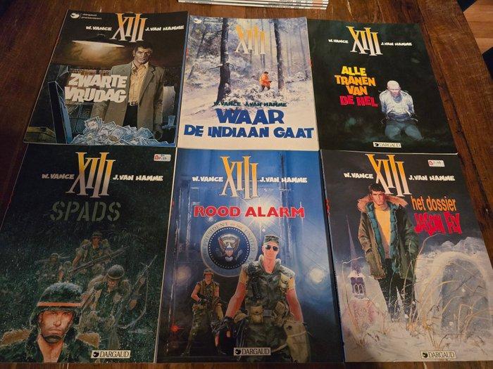 XIII 1 t/m 28 - Bijna complete reeks SC - 28 Album - Eerste, Boeken, Stripverhalen