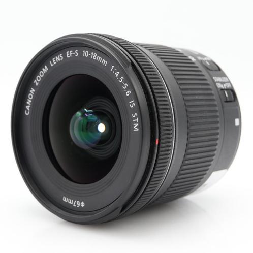 Canon EF-S 10-18mm F/4.5-5.6 IS STM | Tweedehands, Audio, Tv en Foto, Foto | Lenzen en Objectieven, Zo goed als nieuw, Verzenden