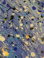 Davide R - Esplosione blu, Antiek en Kunst, Kunst | Schilderijen | Modern