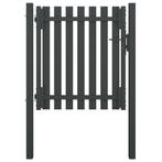 Poort 1x1,25m Antraciet | Retour deal | 40% Korting!, Tuin en Terras, Met poort, Verzenden, Nieuw, Tuinhek