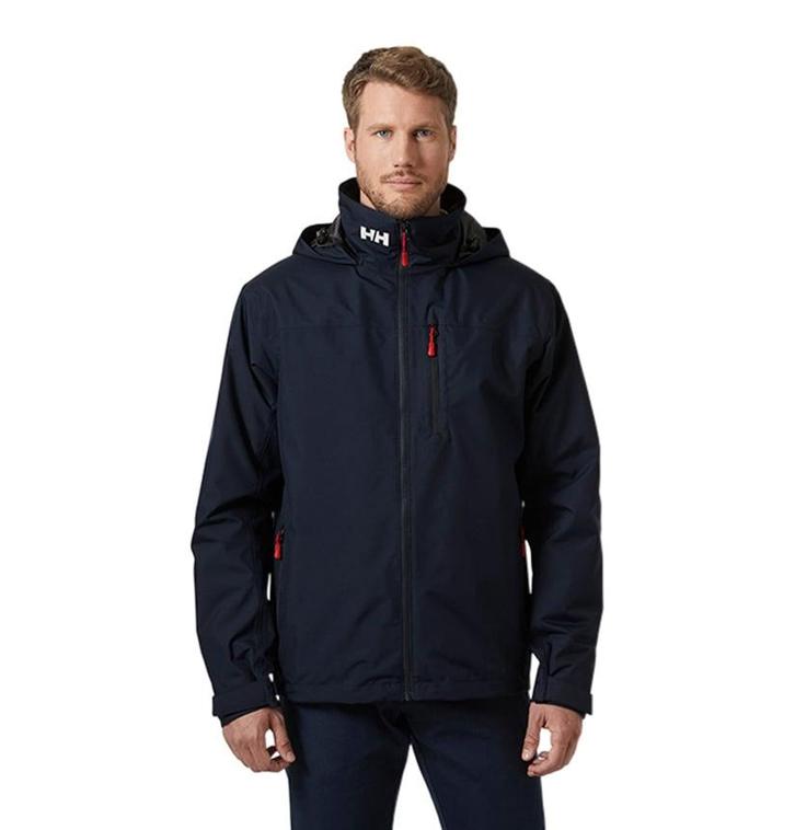 Helly Hansen Crew Hooded Midlayer Jas 2.0 | Heren | Navy, Watersport en Boten, Watersportkleding, Nieuw