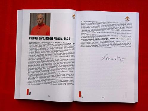 Vacante zetel - Handtekening van Paus Leone XIV - 2025 -, Antiek en Kunst, Antiek | Boeken en Manuscripten