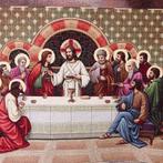 Arazzo Gobelin « Ultima Cena » – Art sacré sur tissu -