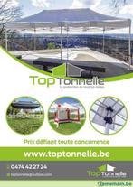 Tonnelle www.toptonnelle.be  Vente, location,accessoires,..., Ophalen of Verzenden, Tente de réception, Neuf