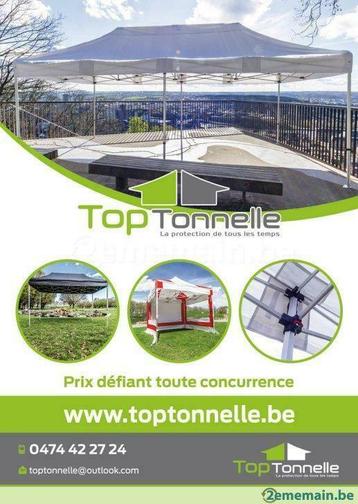 Tonnelle www.toptonnelle.be  Vente, location,accessoires,...
