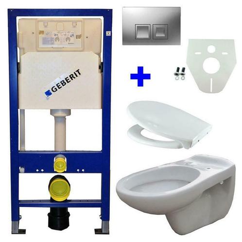 Geberit UP 100 + Neptunus WC +Ultimo zitt + Delta 50 matchr, Bricolage & Construction, Sanitaire, Enlèvement ou Envoi