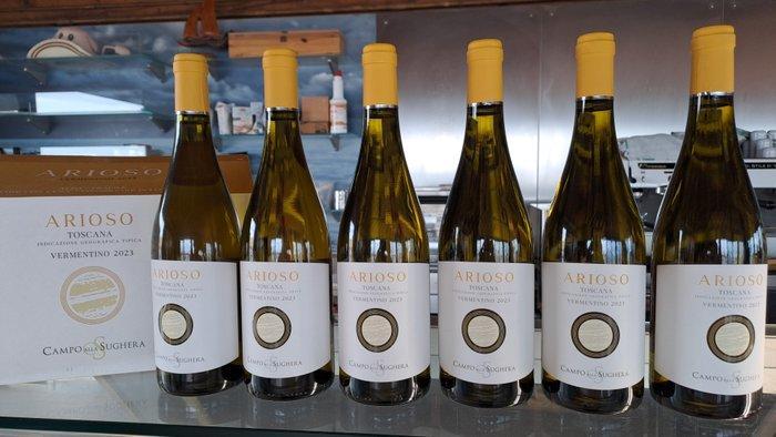 2023 Campo alla Sughera, Arioso Vermentino - Toscane,, Verzamelen, Wijnen