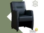 Leren eetkamerstoel Sharp - Toledo Marine (blauw) - Zonder, Huis en Inrichting, Stoelen, Eigentijds, Modern, Blauw, Nieuw, Leer