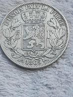 België. Leopold II (1865-1909). 5 Francs 1865
