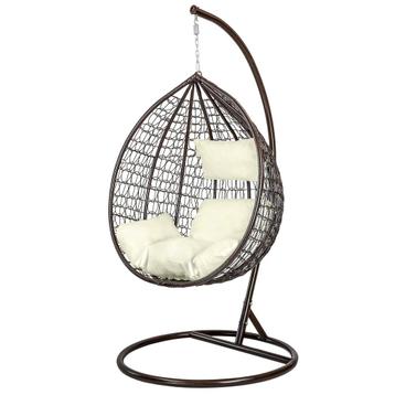 Compleet Hangstoel Set - Inclusief Frame en Kussens - Bru..., Ophalen of Verzenden