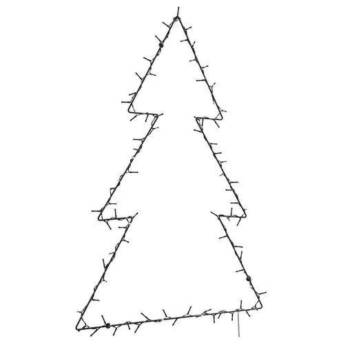 vidaXL Kerstverlichting kerstboom silhouet 115 LEDs warm wit, Diversen, Kerst, Nieuw, Verzenden